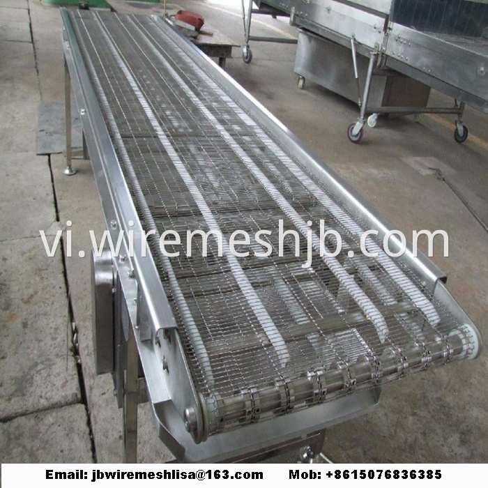 Stainless Steel Wire Mesh Metal Conveyor Belt